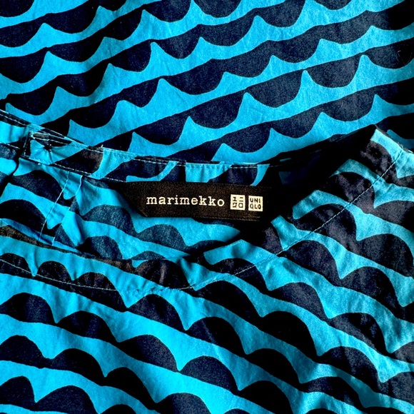 Marimekko x Uniqlo Cotton A-Line Shift Dress - Picture 3 of 5